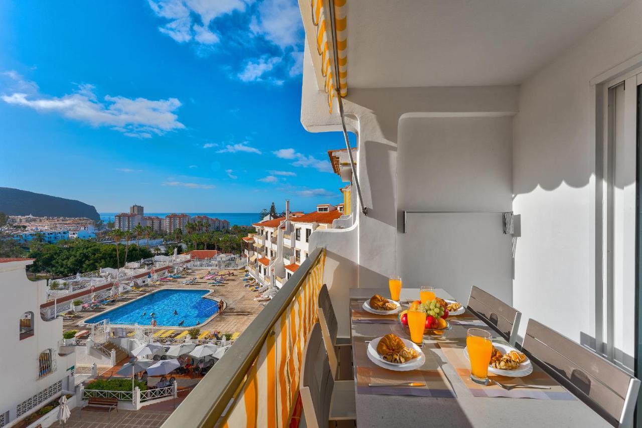 Loscristianos Luxury Aircon Sunny Aptm Sea View Arona  Buitenkant foto