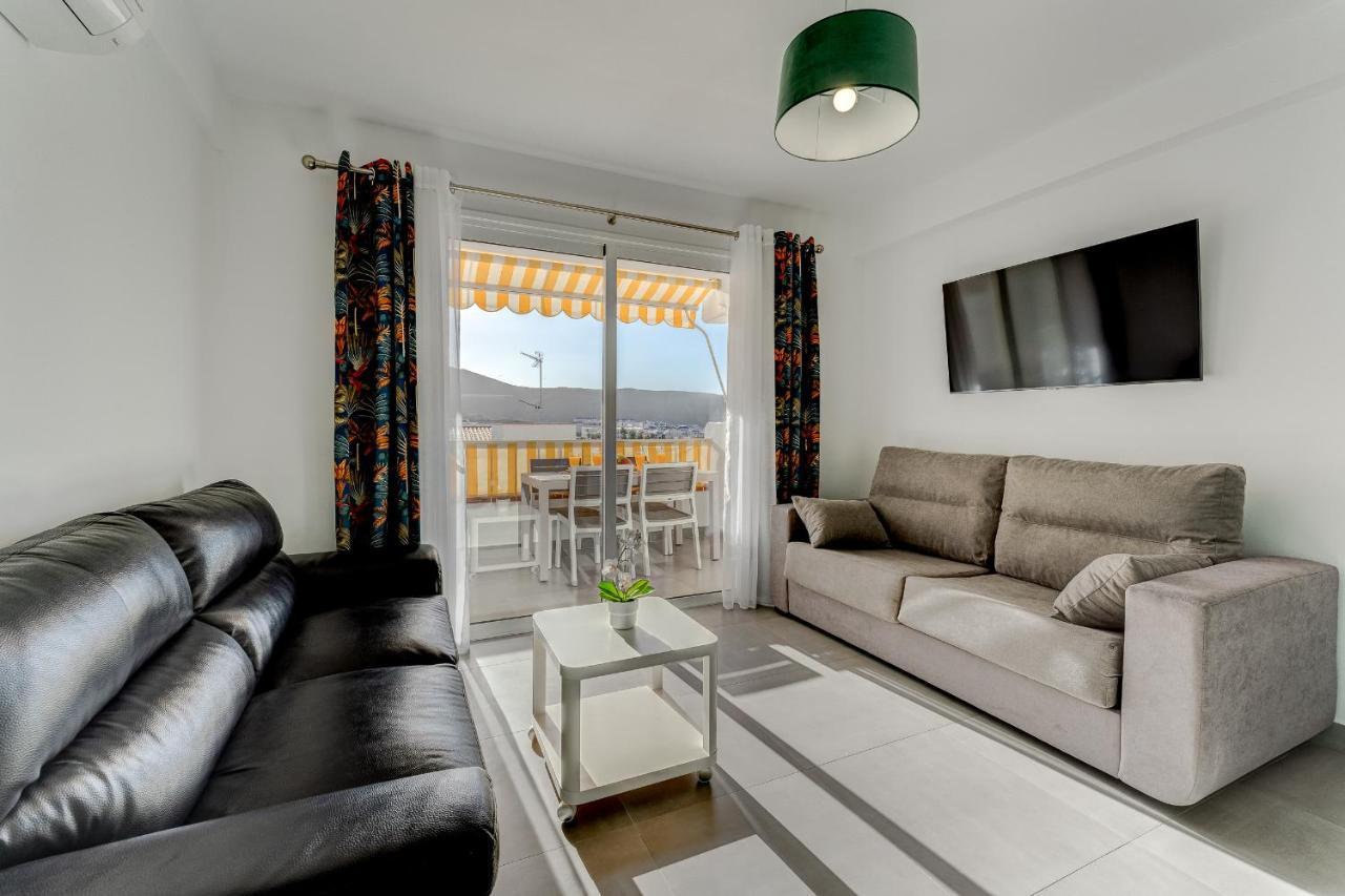 Loscristianos Luxury Aircon Sunny Aptm Sea View Arona  Buitenkant foto