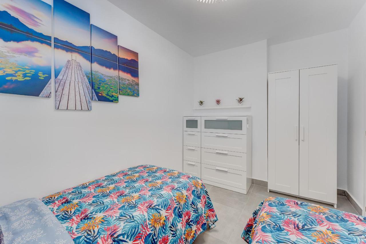 Loscristianos Luxury Aircon Sunny Aptm Sea View Arona  Buitenkant foto