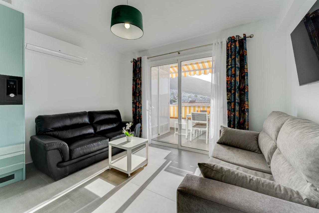Loscristianos Luxury Aircon Sunny Aptm Sea View Arona  Buitenkant foto