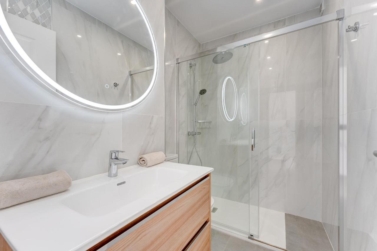 Loscristianos Luxury Aircon Sunny Aptm Sea View Arona  Buitenkant foto